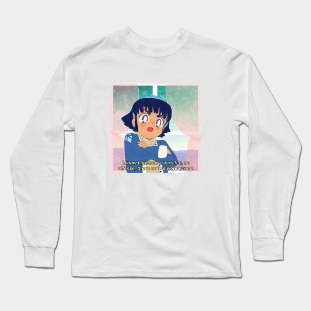 angry child Long Sleeve T-Shirt by Beth Leilani